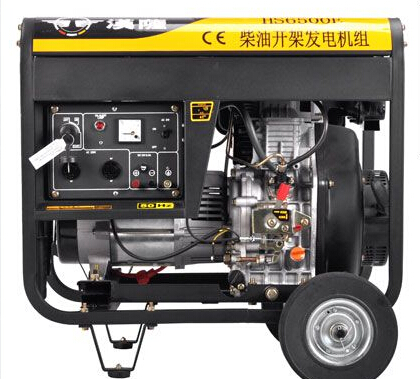 西安周至二手上柴5kw小型柴油发电机